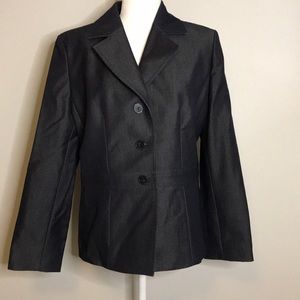 Suit Studio Shimmer Navy Blue Suit Set